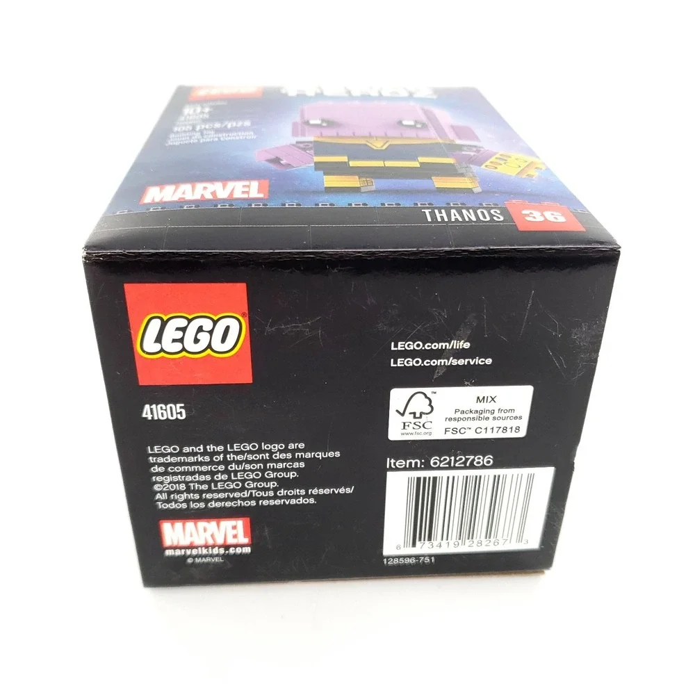 LEGO BRICKHEADZ: Thanos (41605) Brand New Factory Sealed